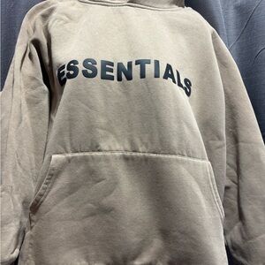 Fear of God Essentials Beige Sweatshirt